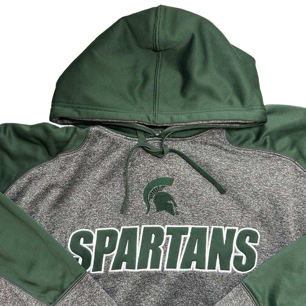 Michigan State Spartans Pro Edge OnField Performance Hoodie Knights Apparel 2XL
